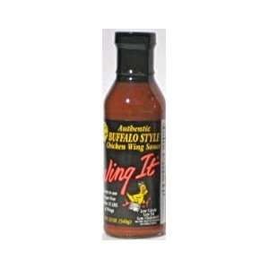Wing It, Sauce Wing Chicken, 12 Ounce (6 Grocery & Gourmet Food