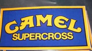 VINTAGE CAMEL SUPERCROSS STICKER MOTORCYCLE RACING NEW  