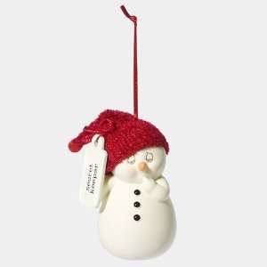  Snowbabies   Secret Keeper Snowman Ornament   Clearance 