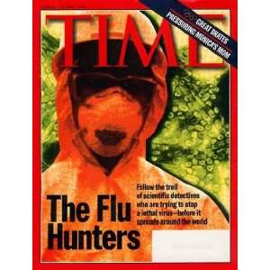  Flu Hunters, The by TIME Magazine. Size 11.00 X 14.00 Art 