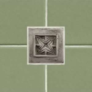  2 Aluminum Wall Tile with Clover Design