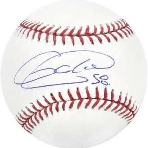  Armando Galarraga Autographed Baseball