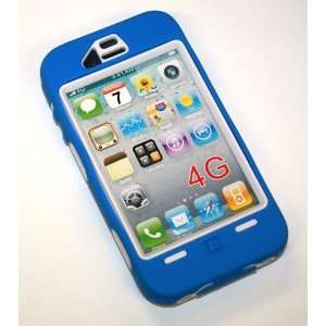  4g Iphone Super Case Blue White   Cell Phones 
