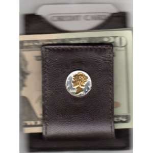   Silver Old U.S. Mercury dime (Folding) Money clips: Sports & Outdoors