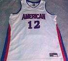 AUTHENTIC Nike AMERICAN UNIVERSITY EAGLES Game Cut/Worn Basketball 