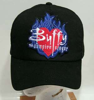 BUFFY Vampire Slayer Heart Logo Baseball Hat w Patch  