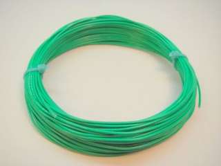  Ft Mil Spec 22 AWG Silver Plated Hook Up Wire, Green Tefzel Insulated