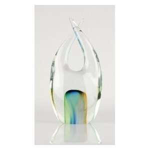  Multi Color Art Glass Sculpture X276: Home & Kitchen
