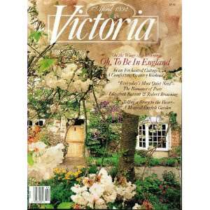   Victoria Magazine 1992 April Vol.6#4 ISSN # 1040 6883 hearst Books