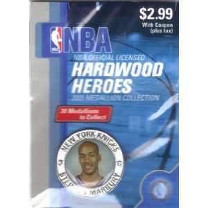  2005 NBA Hardwood Heroes Medallion Collection   Stephon 