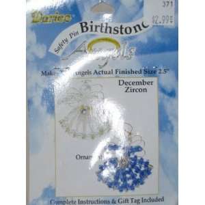  Safety Pin Birthstone Angel Kit   December (Zircon) Arts 