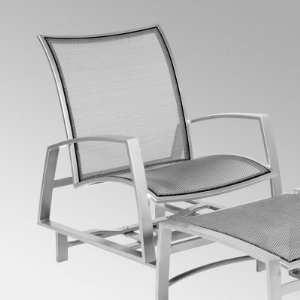    Woodard Wyatt Flex Spring Lounge Chair: Patio, Lawn & Garden