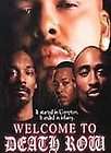 Welcome to Death Row DVD, 2001 000799409428  