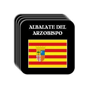  Aragon   ALBALATE DEL ARZOBISPO Set of 4 Mini Mousepad 