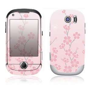 Samsung Corby Pro Decal Skin Sticker   Cherry Blossom