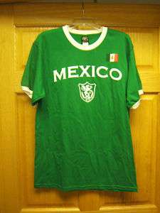 Unitas Mexico soccer t shirt Fifth Sun Mens M green New  
