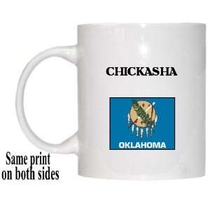    US State Flag   CHICKASHA, Oklahoma (OK) Mug 