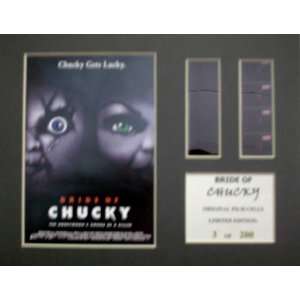   Diff Strips Of Original Filmcell From Bride Of Chucky Toys & Games