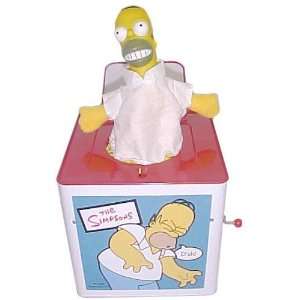  LAST ONE The Simpsons Homer Simpson Jack in the Box: Toys 