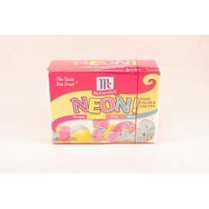  McCormick Food Colors & Egg Dye, Four Assorted Neon, 0.25 