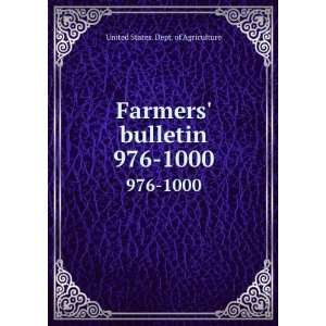  Farmers bulletin. 976 1000 United States. Dept. of 