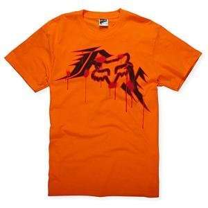  Fox Racing Unify Drip T Shirt   2X Large/Orange 