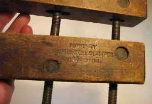 Antique Adjustable Carpenter Wood Clamp Jorgensen  