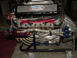 Clements Racing NASCAR ARCA SB2.2 Chevy 358 Engine Fresh Complete with 