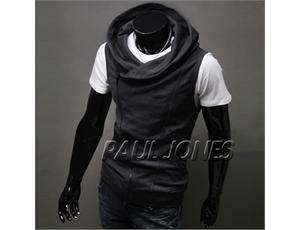 Unique Designed~ PJ Mens Korea Slim Fit Jackets Coat Hoody Vest 