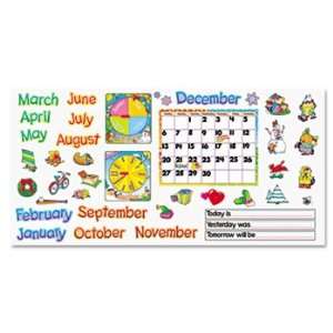  TREND T8302   Monthly Calendar (with Cling) Bulletin Board 