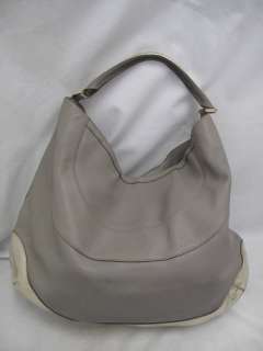 Anya Hindmarch Gray/Gold Bottom COOPER Leather Large Bag W/Gold 