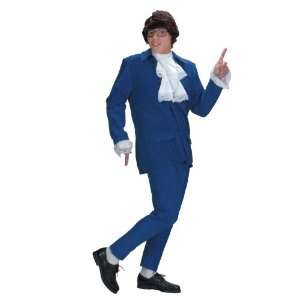 Lets Party By Disguise Inc Austin Powers Deluxe Adult Costume / Gray 