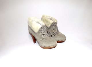 New Authentic Display Guess Short Boots By Marciano Bountiful Gray 