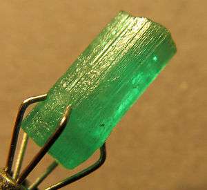 85ct GREAT COLOR Natural UNCUT Gem Colombian Emerald Crystal Rough 
