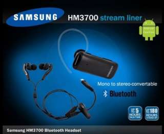 OEM Samsung HM3700 Combo BLUETOOTH Headset + Headphones SKYROCKET i727 