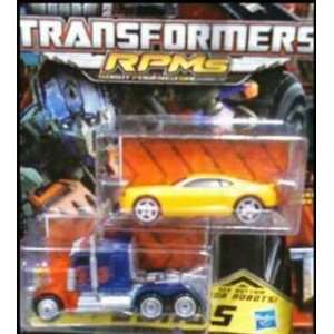  TRANSFORMERS RPMs Bumblebee and Optimus Prime: Toys 