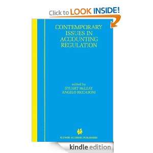 Contemporary Issues in Accounting Regulation Stuart McLeay, Angelo 