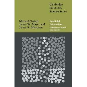   Solid State Science Series) [Paperback]: Michael Nastasi: Books