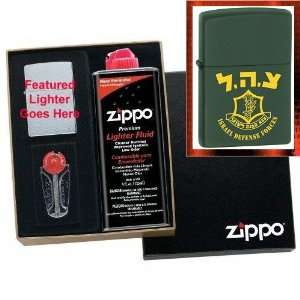  IDF   Israel Defense Forces Zippo Lighter Gift Set 