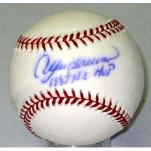 Andre Dawson Signed Baseball Jsa Coa Hof W/1987 Nl Mvp   Autographed 