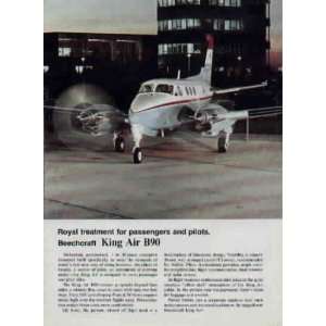  Beechcraft King Air B90, Royal treatment for passengers 