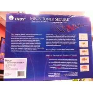   Toner Secure 02 81134 001 Help Prevent Check Fraud