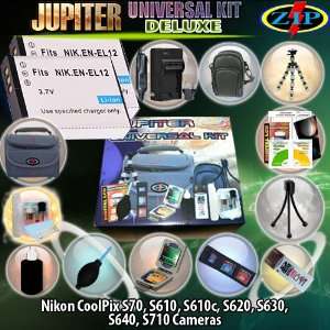 Jupiter Universal Kit Deluxe for Nikon Coolpix AW100,Coolpix S6300 