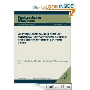   peptic ulcers to uncommon pancreatic trauma (Postgraduate Medicine
