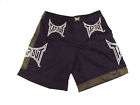 UFC MMA BLOODY BLACK AND BLUE TAPOUT SHORTS BLK/OLIVE