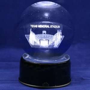  Texas Longhorns Football Stadium 3D Laser Globe Sports 
