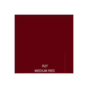  ROSCO 27 SHEET MEDIUM RED SHEET Gel Sheets
