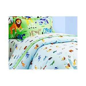   Olive Kids Wild Animals Twin Duvet Cover OLWADC