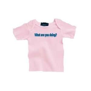  What Are You Doing? Microblogger Infant Lap Shoulder Shirt 