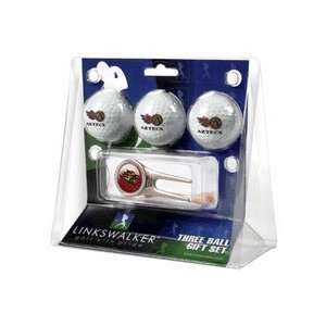  San Diego State Aztecs 3 Golf Ball Gift Pack with Cap Tool 